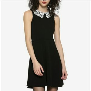 Hot Topic Wednesday Style Black Dress